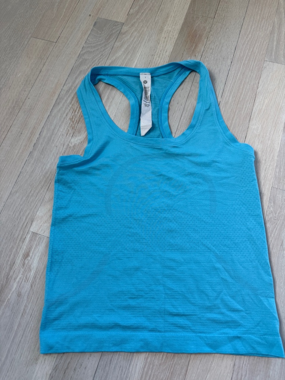 Lululemon Bright Blue Racerback Tank Top - Women's Active Tank